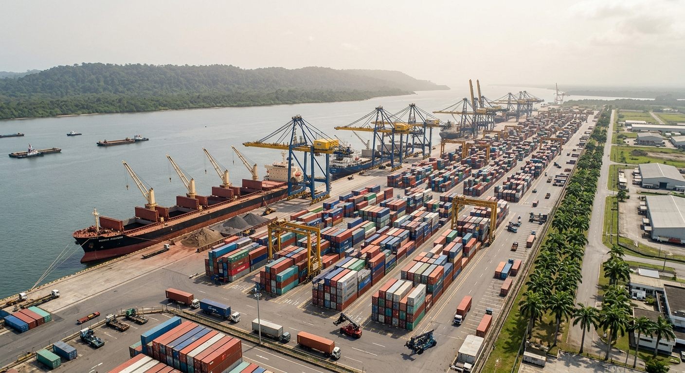Container port terminal